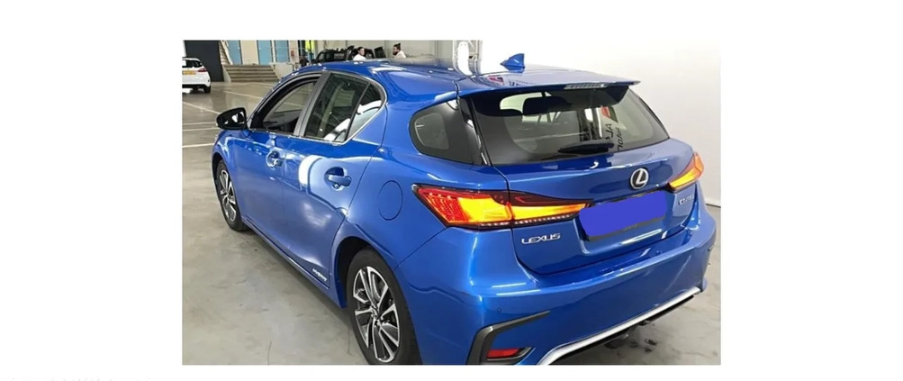 Lexus CT cena 75768 przebieg: 140200, rok produkcji 2018 z Kraków małe 497